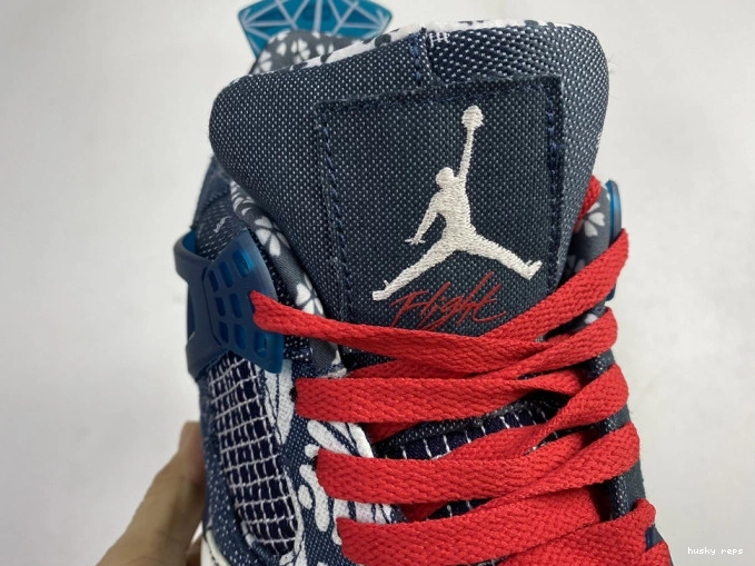Cheap Husky Air SE 4 CW0898-400 Retro Jordan Sashiko 0720